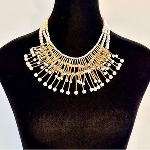 Multi Layer Collar Drop Necklace